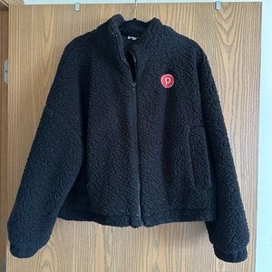Pure Barre Sherpa Zip-up